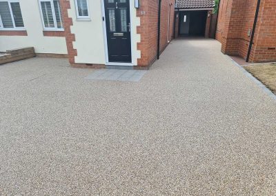 Resin bound driveway permeable surface surfacing options sustainable surfacing